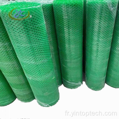 Mesh de stationnement en plastique vert en plastique